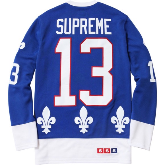 Supreme Fleur de Lis Hockey Jersey - Picture 2 of 8